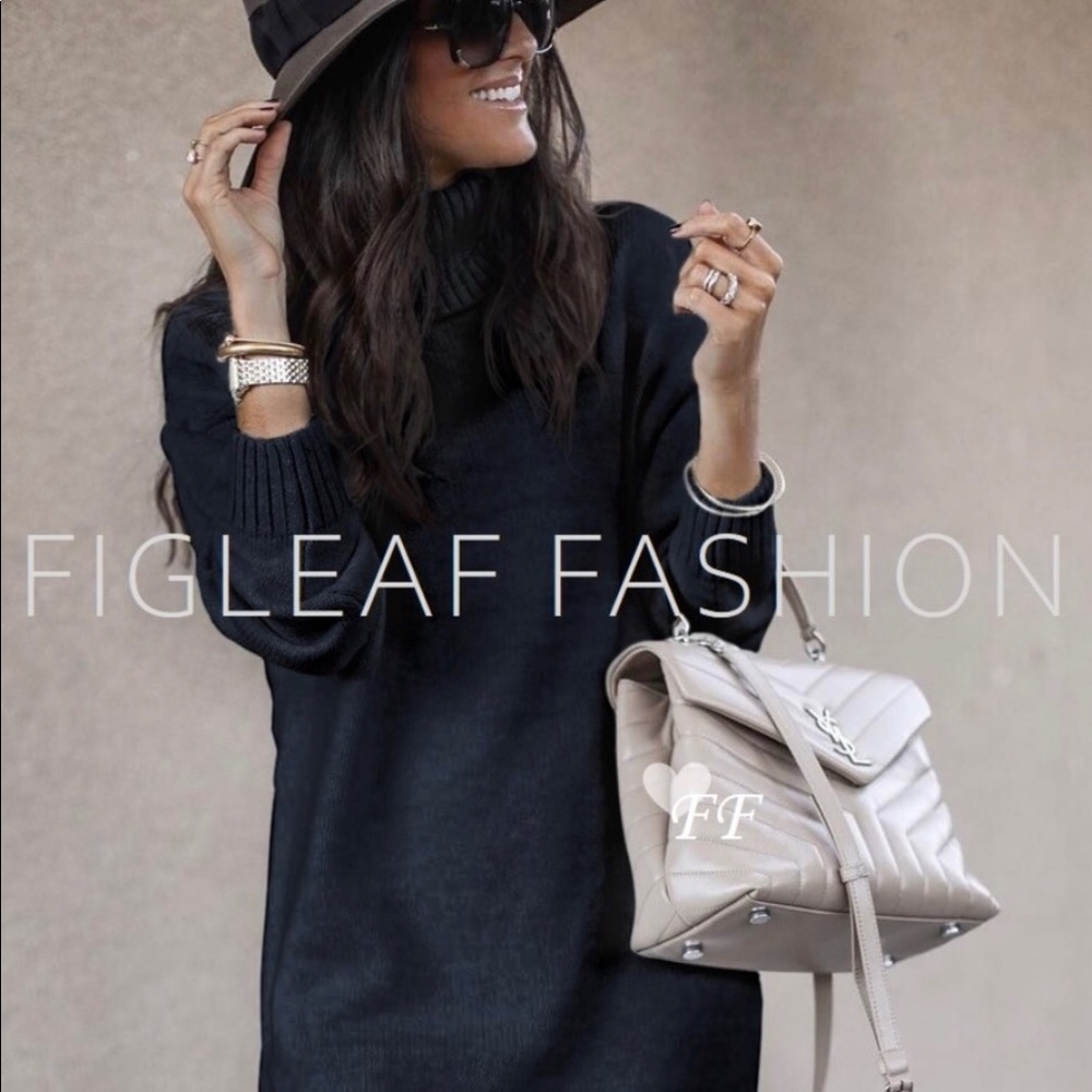 Lace Back Sweater Dress